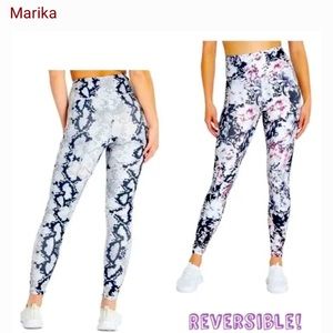 2 in 1 /  Marika Reversible Body slimming tummy control butt lifting Leggings